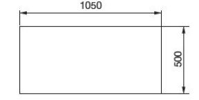 Contura vloerplaat voor 300 / Ci 7/Ci 8/ Ci 11 /Ci 31 zwart glas (6 mm)