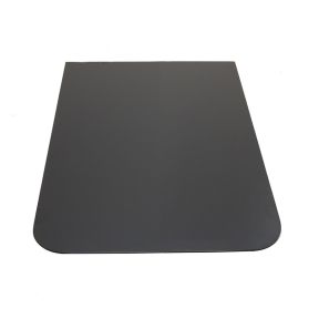 Morso vloerplaat staal rechthoek zwart 80 x 100 cm