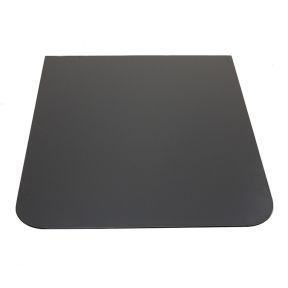 Morso vloerplaat staal vierkant zwart 100 x 100 cm