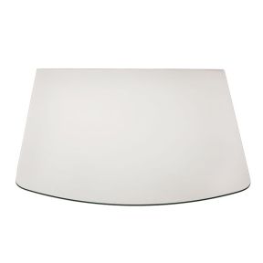 Morso vloerplaat glas 6 mm voorkant gebogen 85 x 110 cm