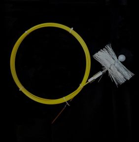 Flexibele veegset lengte 7,5 m, borstel Ø150 mm