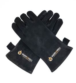 Haard en Grill leren handschoenen ( prijs per set ) Haard en Grill leren handschoenen ( prijs per set )