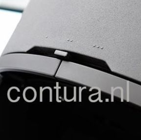 Contura hendel voor deur C 600 serie grijs