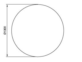 Contura vloerplaat voor seroC 500/600/700/800 Style i.c.m. draaiplateau 360 °, staal grijs Contura vloerplaat voor seroC 500/600/700/800 Style i.c.m. draaiplateau 360 °, staal grijs