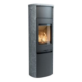 Contura 990.ST, Style, grijs, speksteen, gietijzeren deur Contura 990.ST, Style, grijs, speksteen, gietijzeren deur