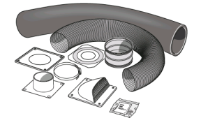 Contura luchttoevoerset voor i10/i20/i30/i40/i50/i60 ø100mm