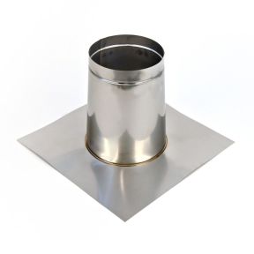 Metaloterm concentrische dakplaat plat dak RVS (Ø 100/150 mm) US 100/150 USDP
