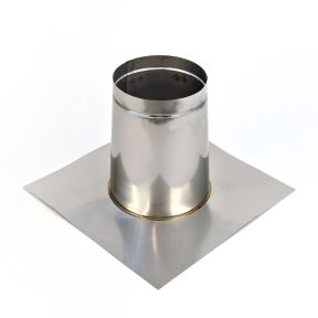 Metaloterm concentrische dakplaat plat dak RVS (Ø 130/200 mm) US 130/200 USDP