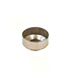 Metaloterm enkelwandige roetbak / einddop (Ø 150 mm) EN 150 ENRE