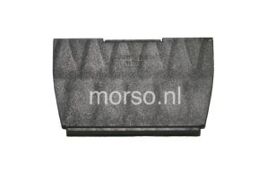 Morsø reinigingsklep 2B serie gietijzer (voorste vlamplaat)